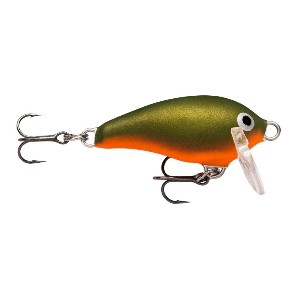 Rapala Mini Fat Rap Green Army UV - Wobbler