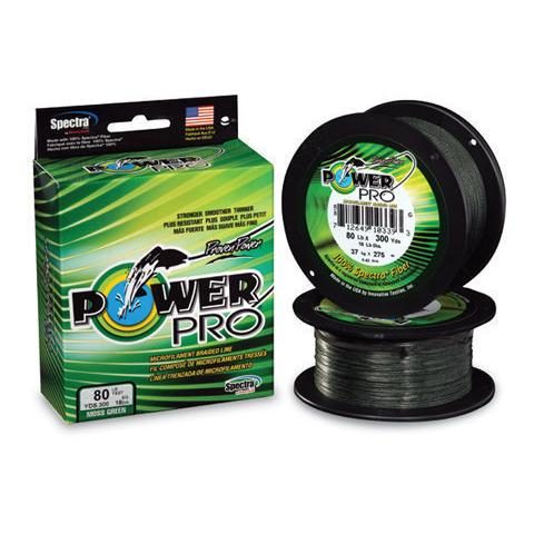 Power Pro Grün - geflochtene Schnur - Meterware