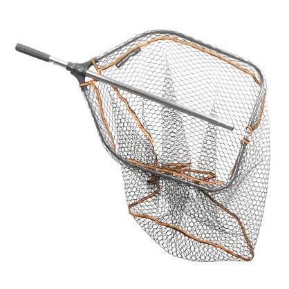 Savage Gear Pro Folding Rubber Mesh Landing Net - Feumer