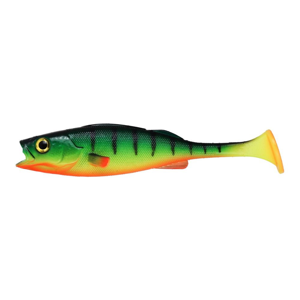 LMAB Köfi Perch Shad Firetiger - Gummiköder