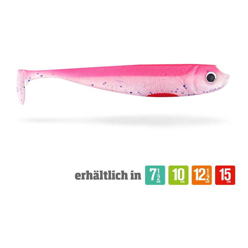 Lieblingsköder Pinky (trübes Wasser, Wolken) - Gummiköder