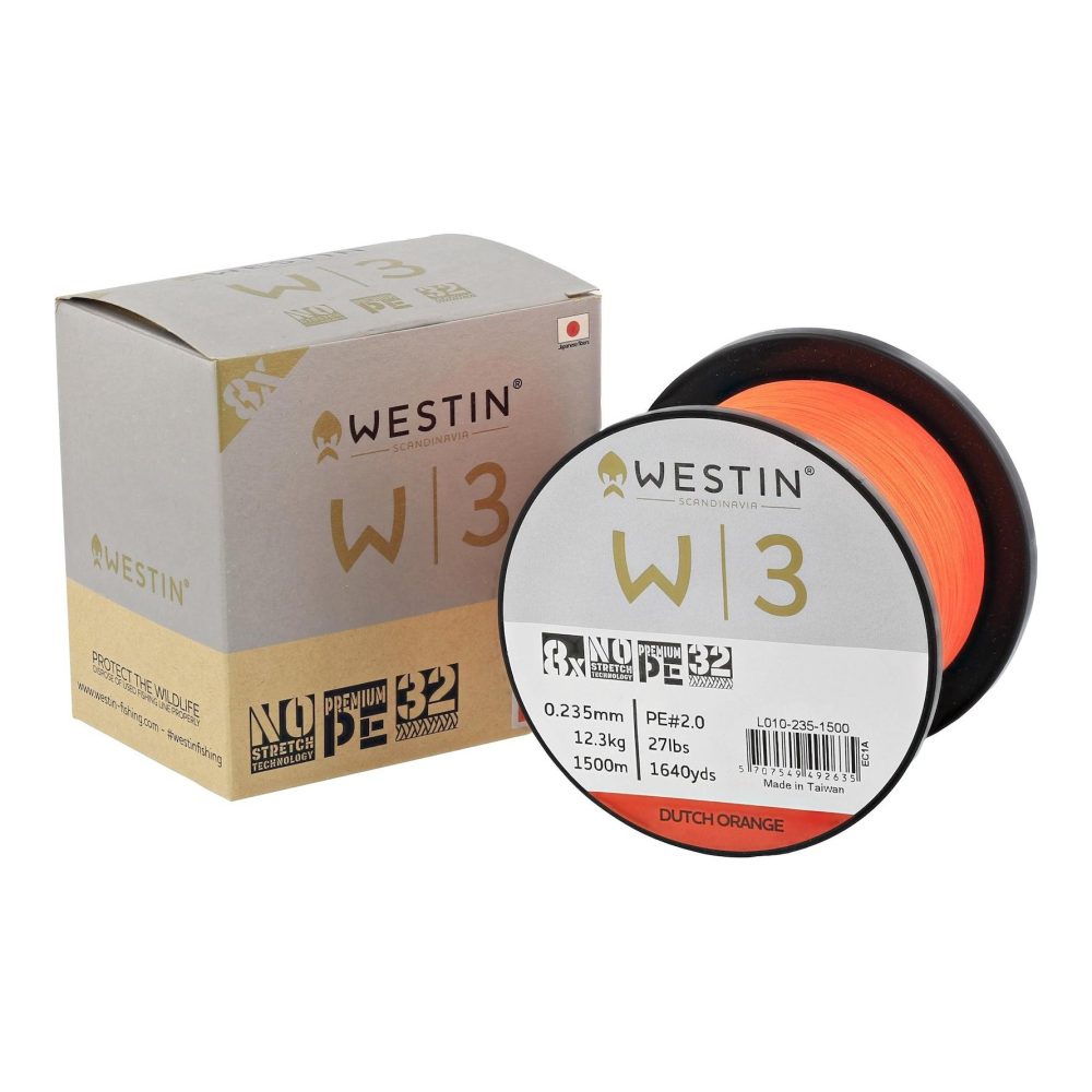 Westin W3 8-Braid Dutch Orange - Meterware