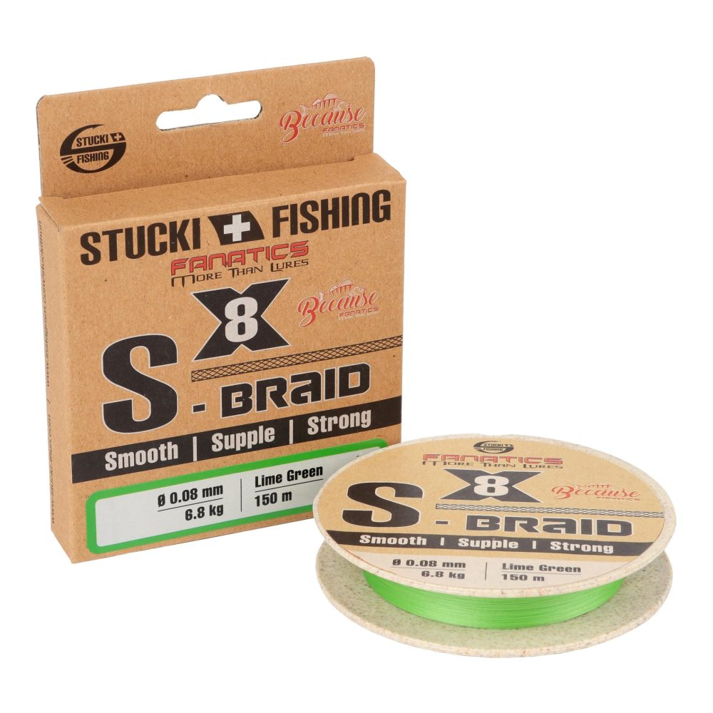 Stucki Fishing S-Braid X8 150m - Schnur