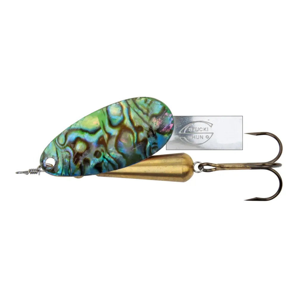 Stucki Fishing Brauen Pearl II Blau - ohne Widerhaken - Spinner