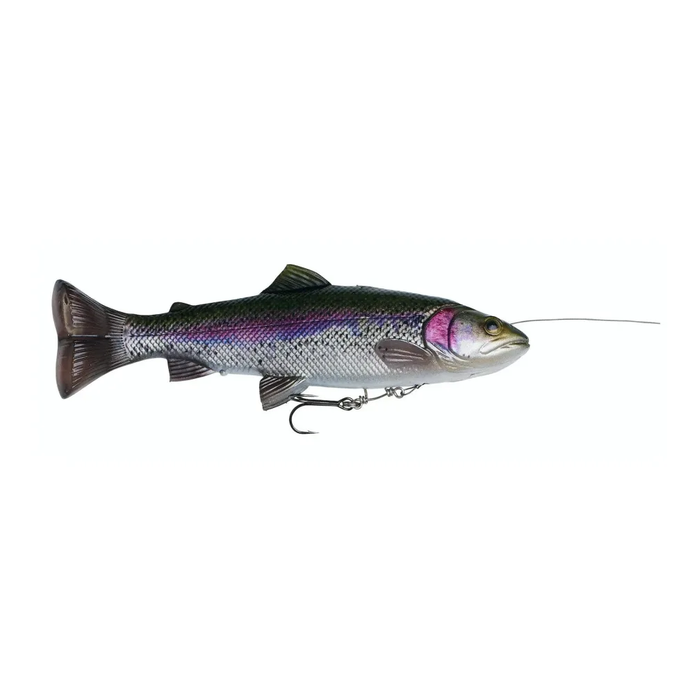 Savage Gear 4D Line Thru Pulse Tail Trout Rainbow Trout SS - Swimbait