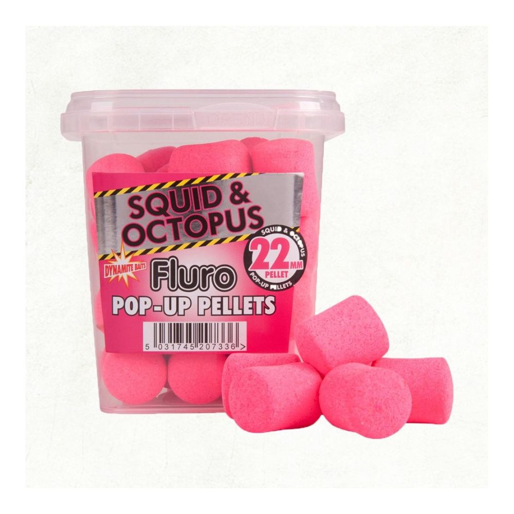 Dynamite Baits Pink Squid & Octopus  - Pop Up Pellets