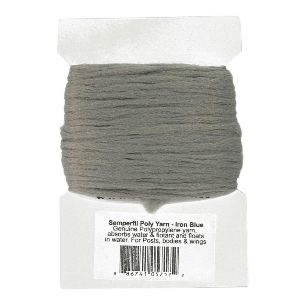 Semperfli Poly-Yarn - Iron Blue