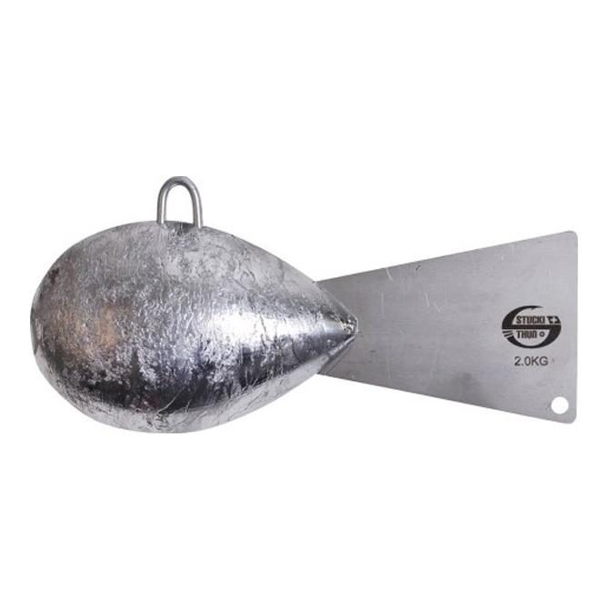 Stucki Fishing Tiefsee-Gewicht Fischform Zink