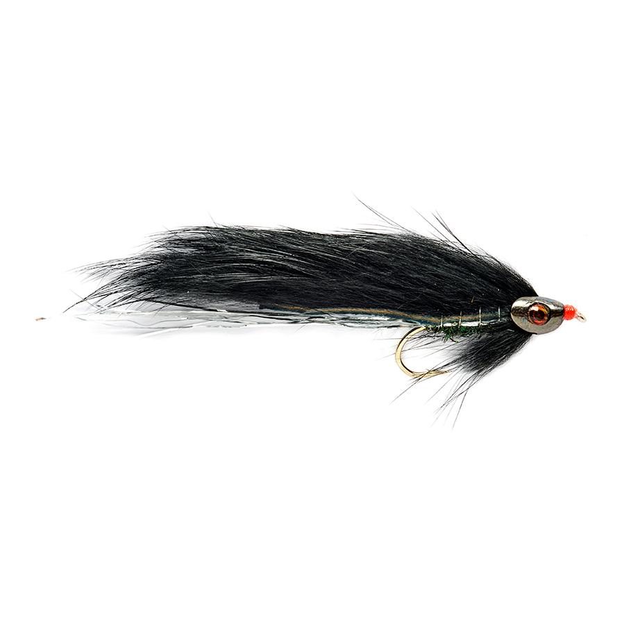 Fulling Mill Zonker Skullhead - Black - Streamer