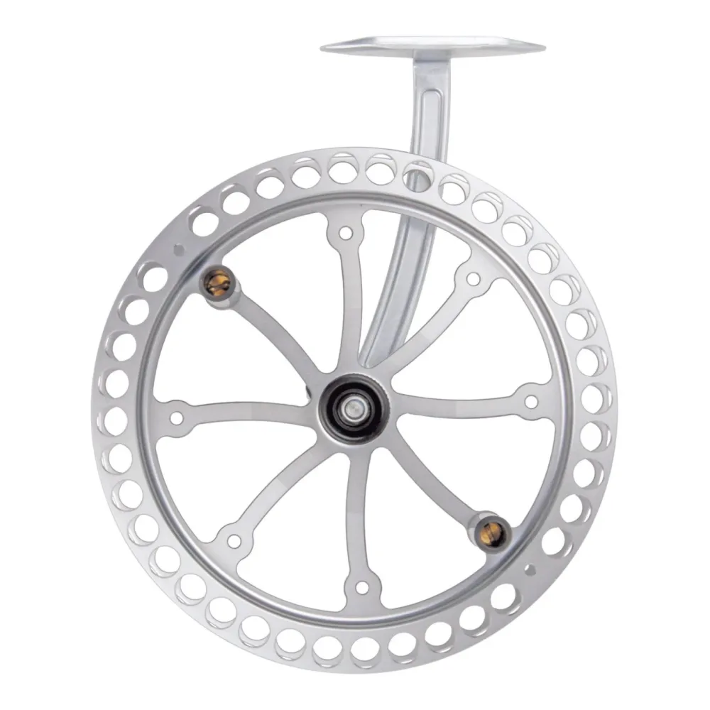 Stucki Fishing Felchenlaufrolle 15cm Silber Rechtshänder
