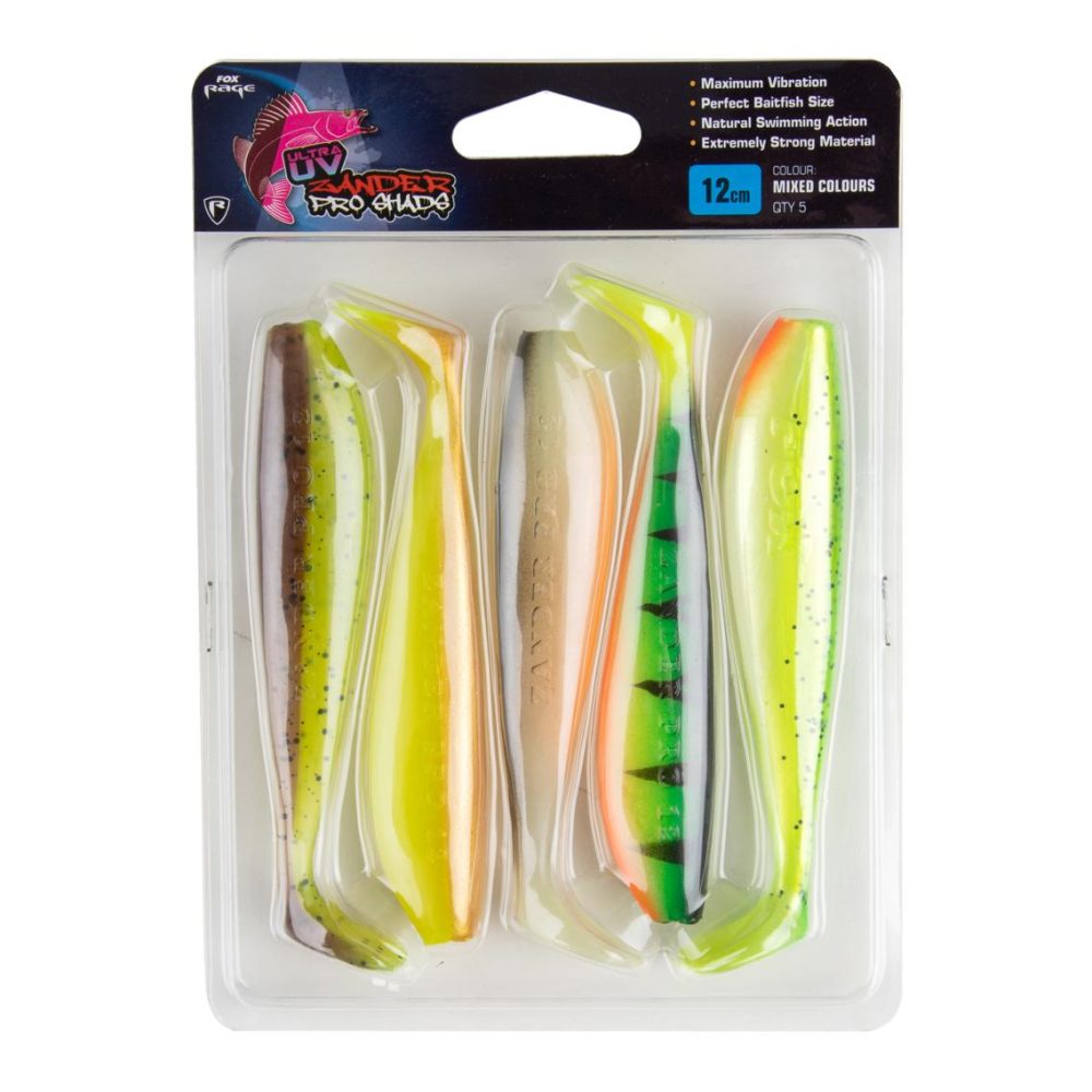 FOX Rage Zander Pro Shad Mixed Colours - Gummiköder