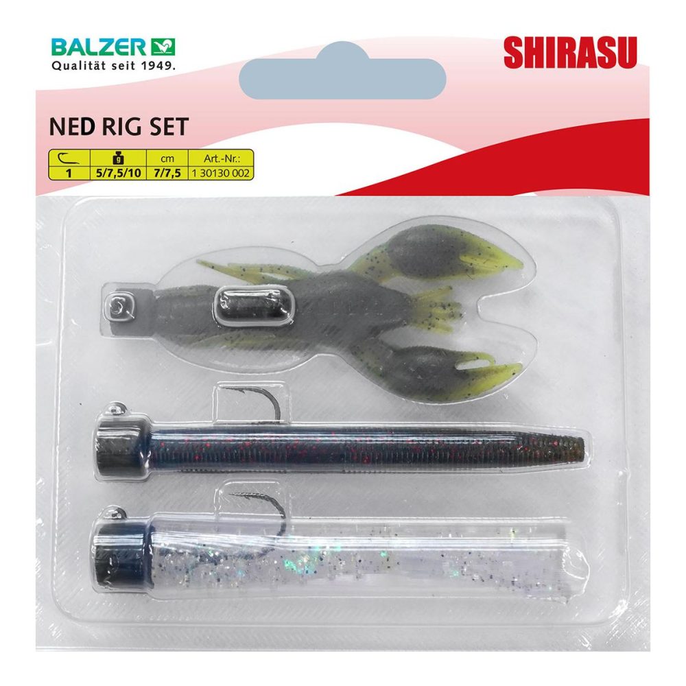 Balzer Micro Ned Rig Set - Gummiköder
