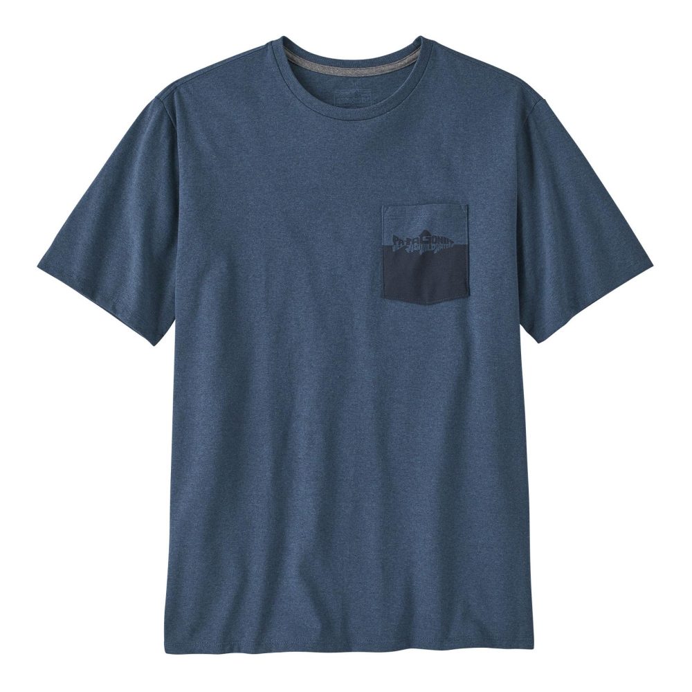 Patagonia M's Wild Waterline Pocket Responsibili-Tee - T-shirt