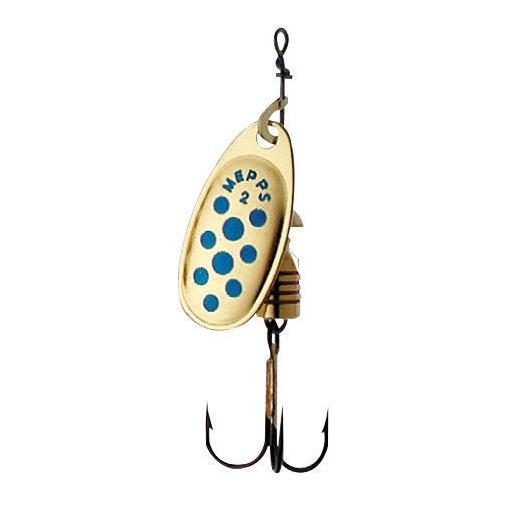 Mepps Comet gold/blau - Spinner