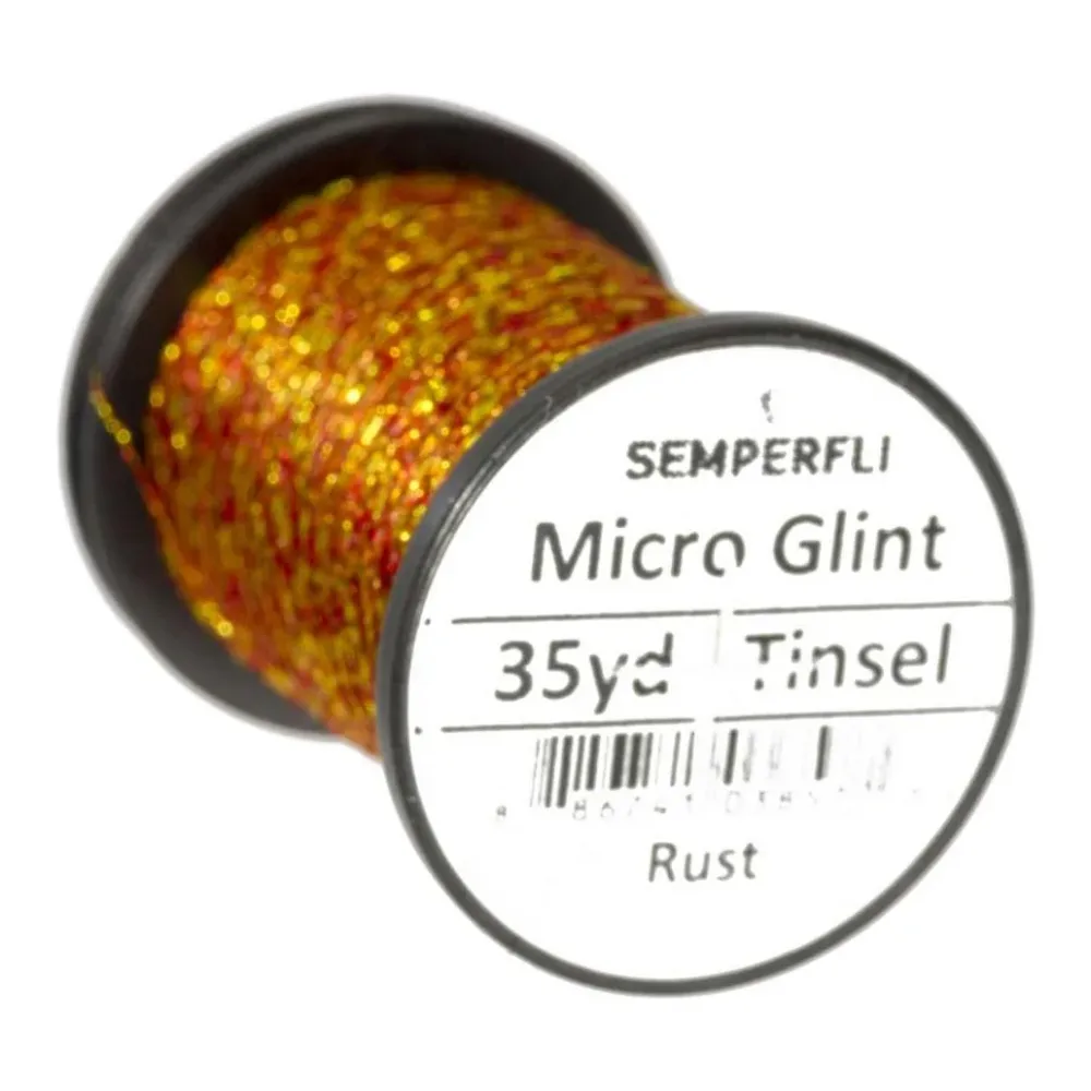 Semperfli Micro Glint - Rust - Nymph Tinsel