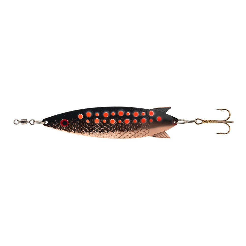 Abu Garcia Toby Salmo Copper/Orange Dot - Löffel