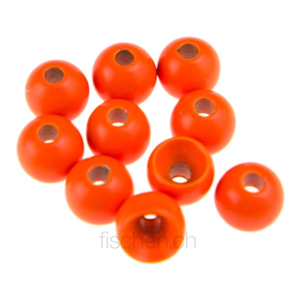 Fly-Dressing Bauer Pike Beads - Fluo Orange