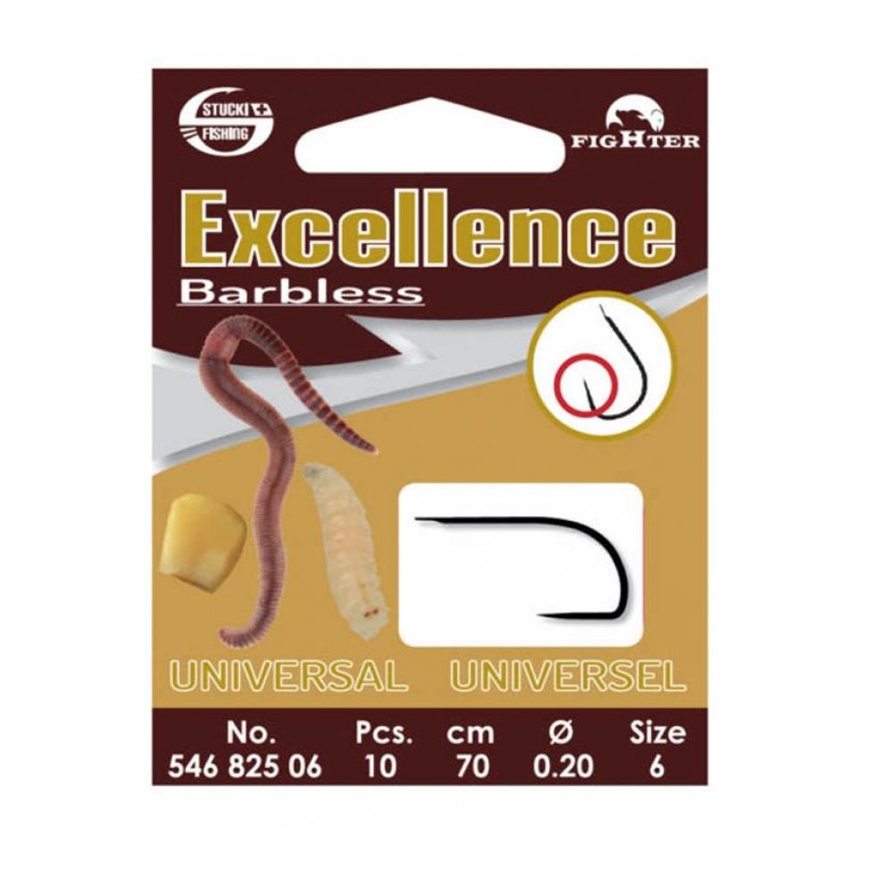 Stucki Fishing Excellence - Universal Haken geknüpft - ohne Widerhaken