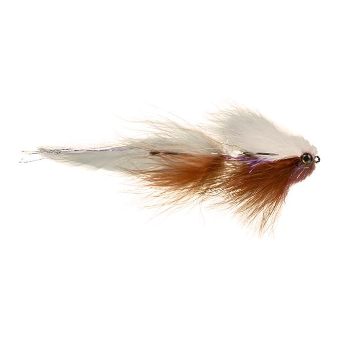Montana Fly Company Galloup's Mini Flatliner Tan/Brown - Streamer