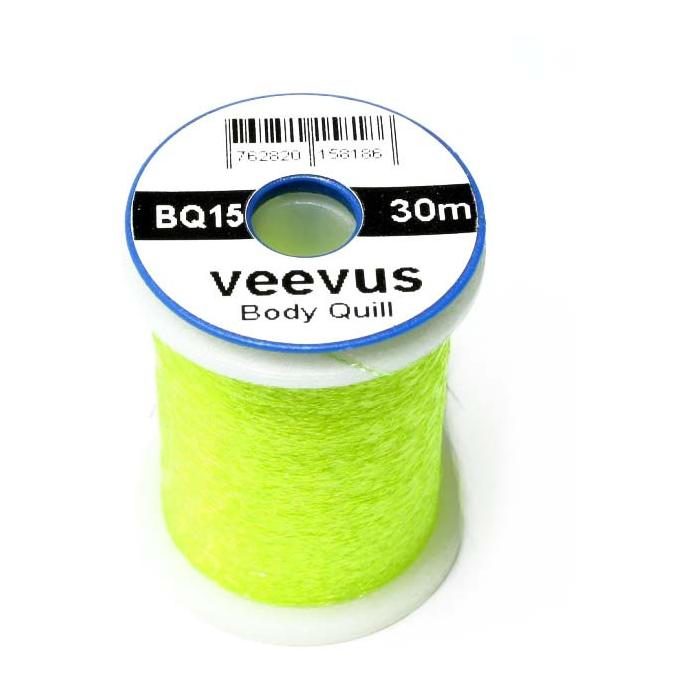 Veevus Body Quill - Fluo Yellow - Körpermaterial