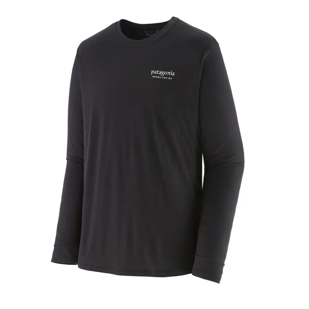 Patagonia M's L/S Cap Cool Merino Graphic Shirt - T-Shirt