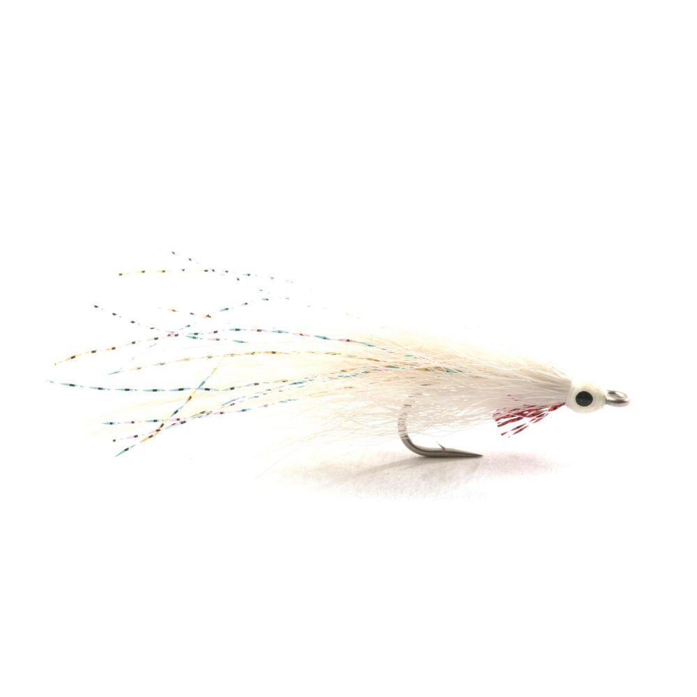 Guideline Lefty's Deceiver White - Streamer