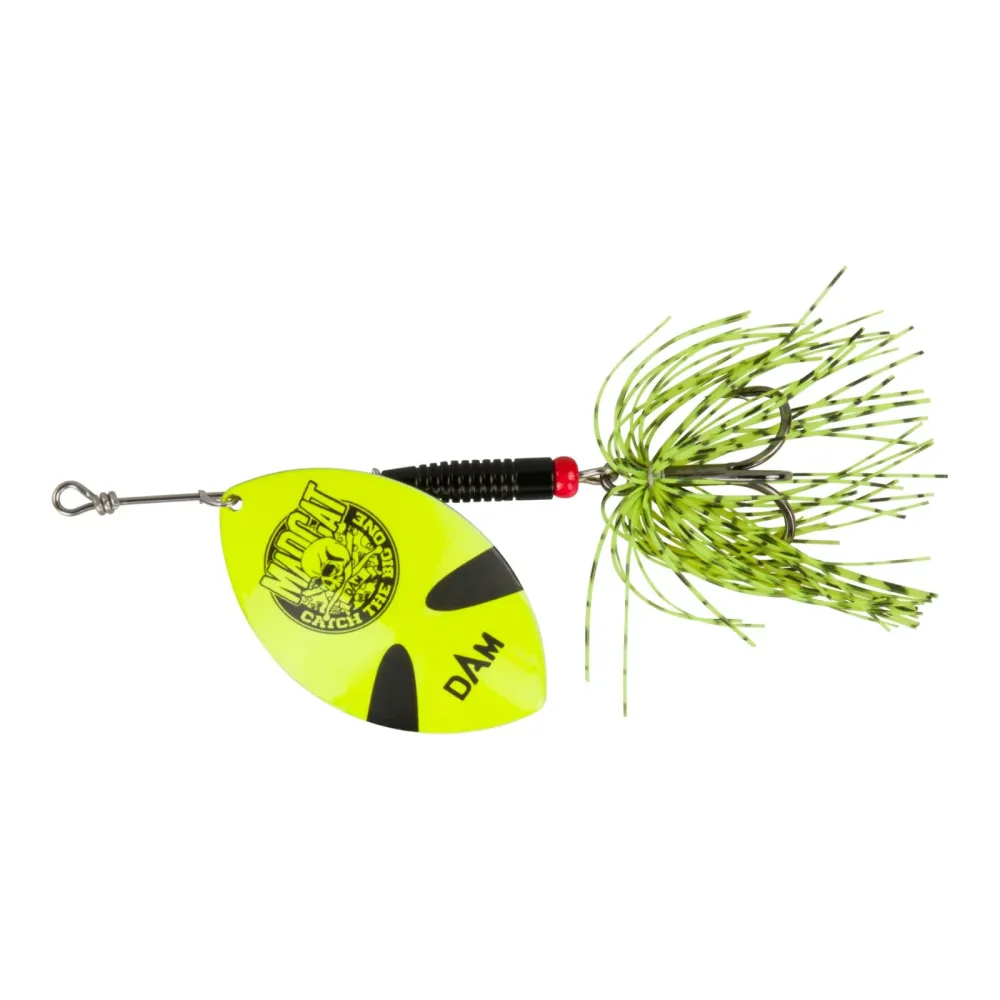D.A.M. MADCAT Big Blade Spinner Fluo Yellow - Spinner