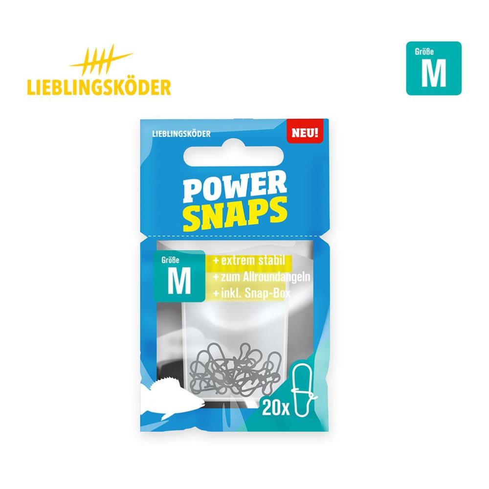 Lieblingsköder Power Snaps - Karabiner