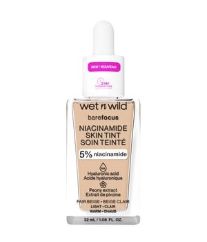 wet n wild Bare Focus Niacinamide Skin Tint Flüssige Foundation 32 ml Fair Beige
