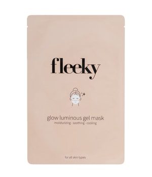 fleeky Glow Luminous Gel Maske Feuchtigkeit & Glow Gesichtsmaske 1 Stk