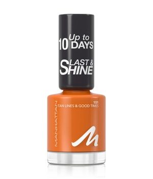 Manhattan Last & Shine Nail Polish Nagellack 8 ml Tan Lines+Good Times