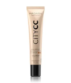 MÁDARA City CC Hyaluronic Anti-Pollution SPF15 BB- & CC-Cream 40 ml MEDIUM