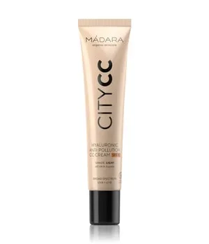 MÁDARA City CC Hyaluronic Anti-Pollution SPF15 BB- & CC-Cream 40 ml LIGHT