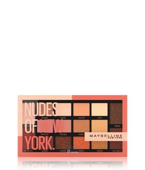 Maybelline - Nudes Of New York Lidschattenpalette, 1 Stück, Multicolor