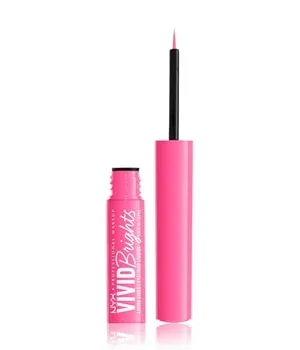 NYX Professional Makeup Vivid Brights Liquid Liner Eyeliner 2 ml Nr. 1 - Don't Pink Twice