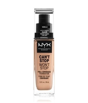 NYX Professional Makeup Can't Stop Won't Stop Foundation, Vanilla