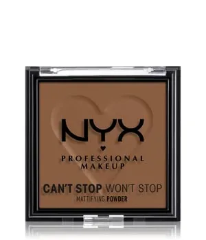 NYX Professional Makeup Can’t Stop Won’t Stop Mattifying Powder 09 Deep, 6.0g