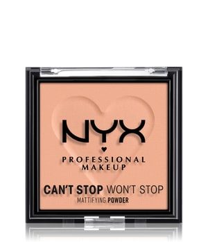 NYX-PROFESSIONAL-MAKEUP - Can’t Stop Won’t Stop Mattifying Powder, Can't Stop Won't Stop, 6 g, Peach