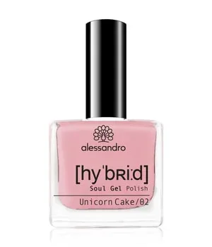 Alessandro Hybrid Nagellack 8 ml Unicorn Cake