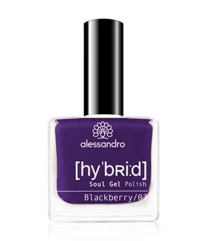 Alessandro Hybrid Nagellack 8 ml Blackberry