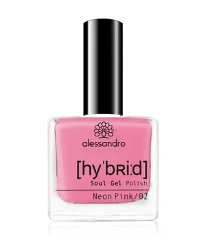 Alessandro Hybrid Nagellack 8 ml Neon Pink