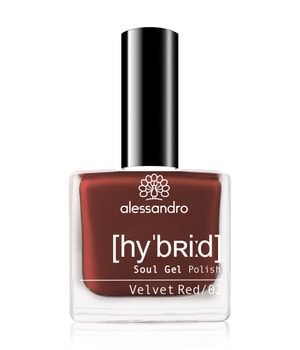 Alessandro Hybrid Nagellack 8 ml Velvet Red