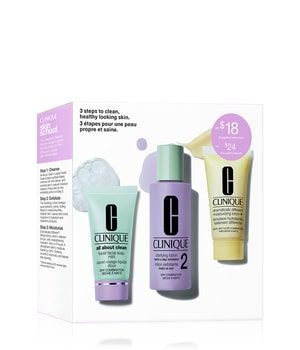 Clinique - Skincare Mini Kit -  3 Step - Skin Type 2 - Cleanser Refresher Course, Set