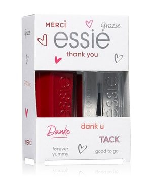 Essie - Gift Set Thank You, Set,  forever yummy & top coat good to go