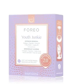 FOREO UFO? Masks Youth Junkie 2.0 - Maskenpads Für Tools Feuchtigkeitsmasken 36 g