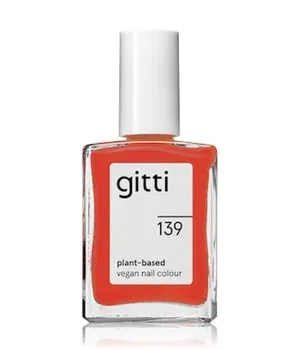 gitti no. 139 Nagellack 15 ml 139 - FIERY ORANGE RED