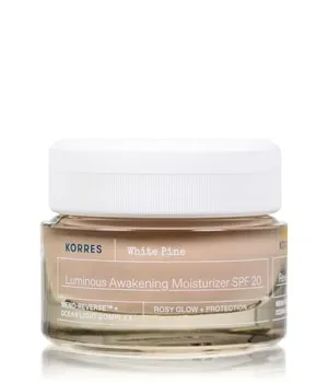 KORRES WHITE PINE Belebende Feuchtigkeitscreme für strahlende Haut SPF20 Anti-Aging-Gesichtspflege 40 ml Damen