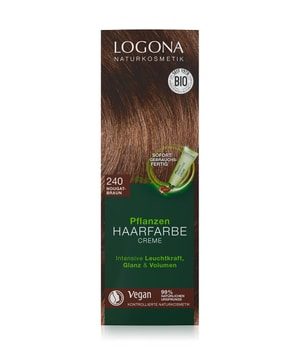 Logona Creme 240 Nougatbraun Pflanzen-Haarfarbe Creme 150ml