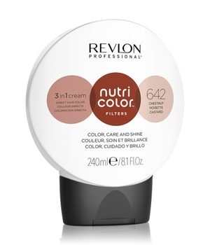 Revlon Professional Nutri Color 3 in 1 Cream Nr. 642 Haarkur & -maske 240 ml Braun