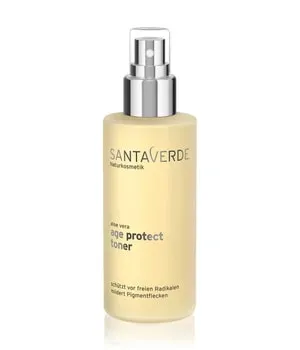 Santaverde Aloe Vera Blüte Age Protect Toner Gesichtswasser 30 ml
